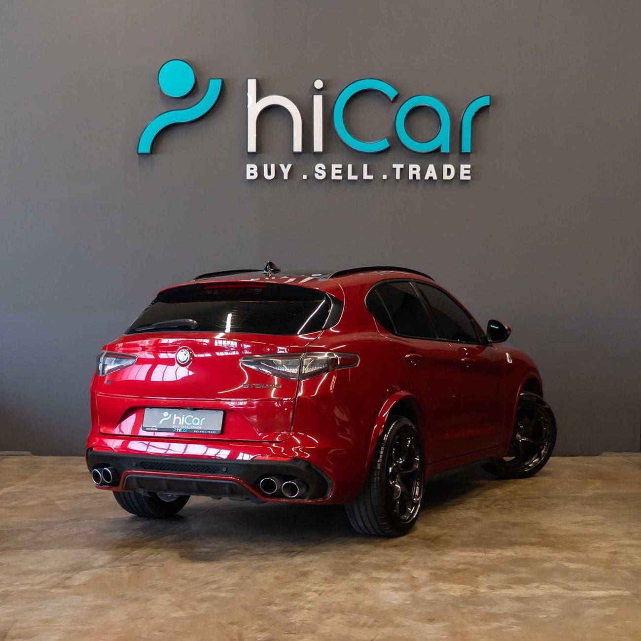 Alfa Romeo Stelvio Quadrifoglio 2.9L (503 HP) AED 2,682 P.M • 0% Downpayment • Alfa Romeo Stelvio Quadrifoglio • Agency