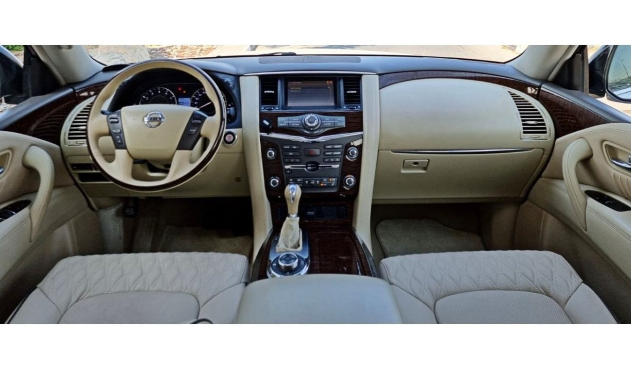 نيسان باترول LE V8 - SUNROOF - LEATHER INTERIOR - REAR CAMERA- BANK FINANCE AVAILABLE