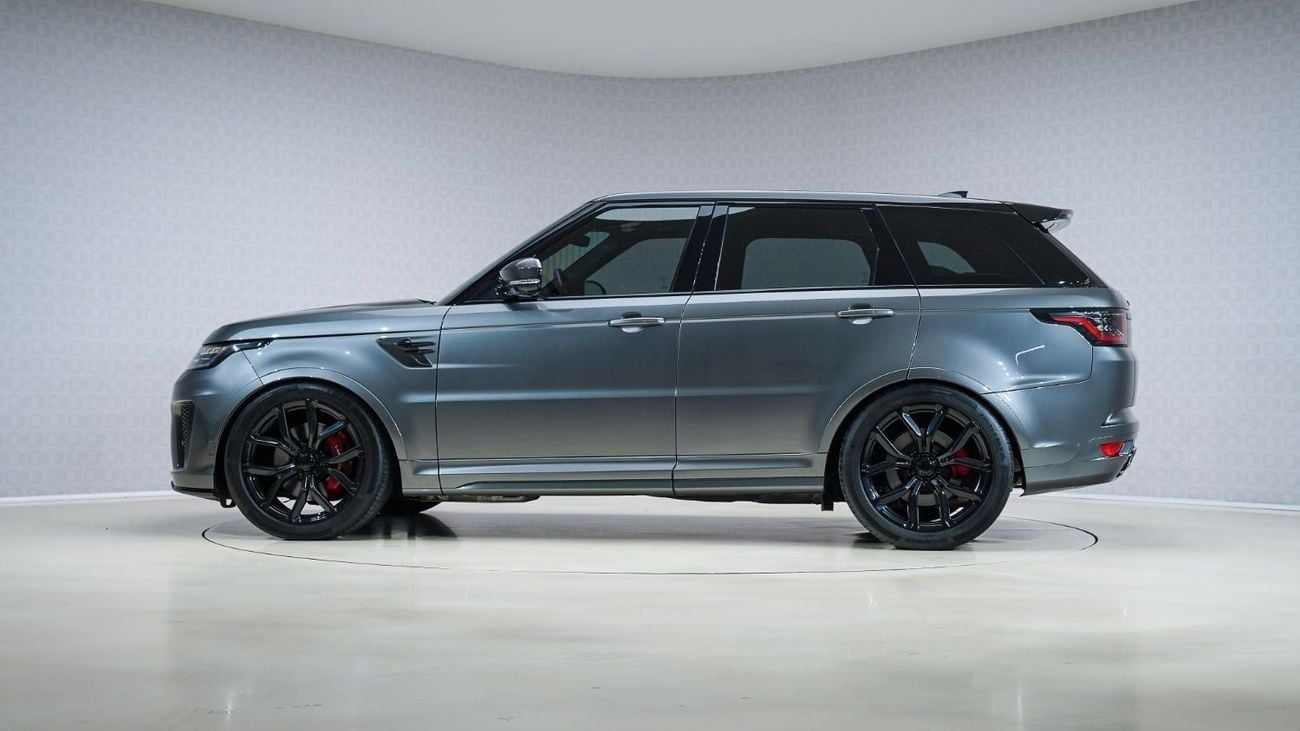 Land Rover Range Rover Sport SVR 5.0L (575 HP) 4WD | AED 4,385 PM | Up to 3 Years Warranty | GCC