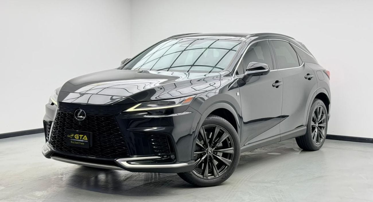 Lexus RX350 2024 Lexus RX 350 F Sport Platinum, 2028 Lexus Warranty + Service Pack, Low Km, Fully Loaded, GCC