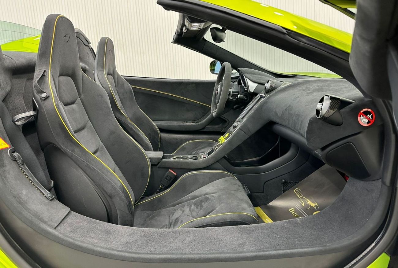 مكلارين 650S 2015 McLaren 650S Spider MSO, Full Carbon Fiber Package(Top Specs P1 Looks Rim) Full McLaren History