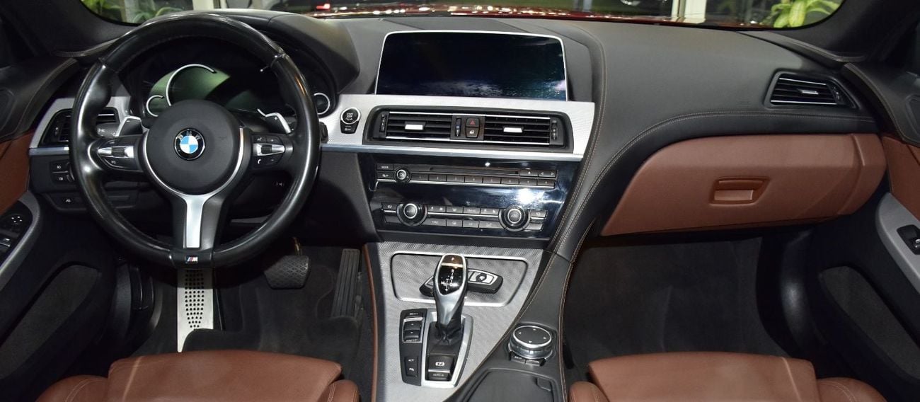 بي أم دبليو 640i EXCELLENT DEAL for our BMW 640i GranCoupe M-Kit ( 2016 Model ) in Red Color GCC Specs
