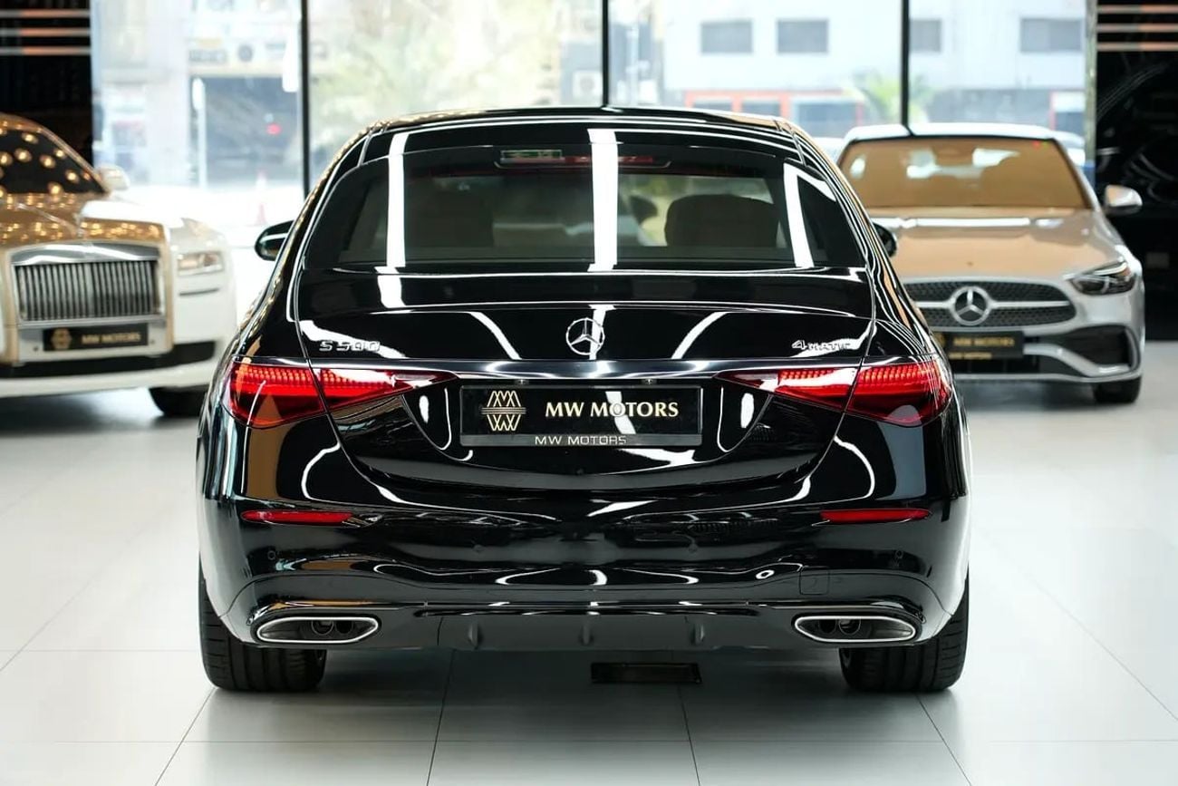 مرسيدس بنز S 500 S 500 | GCC 0km | Agency Warranty | Dark Seires