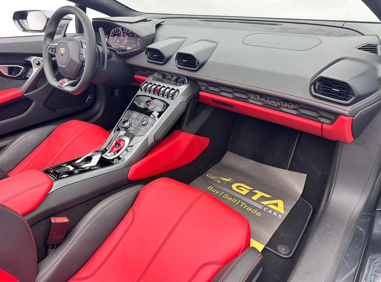 لامبورغيني هوراكان 2018 Lamborghini Huracan LP-580-2 Spyder, One Year Unlimited KM Warranty, Lamborghini Full Service H