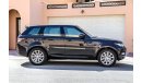 Land Rover Range Rover Sport HSE 2014 GCC Warranty with Zero Down-Payment.