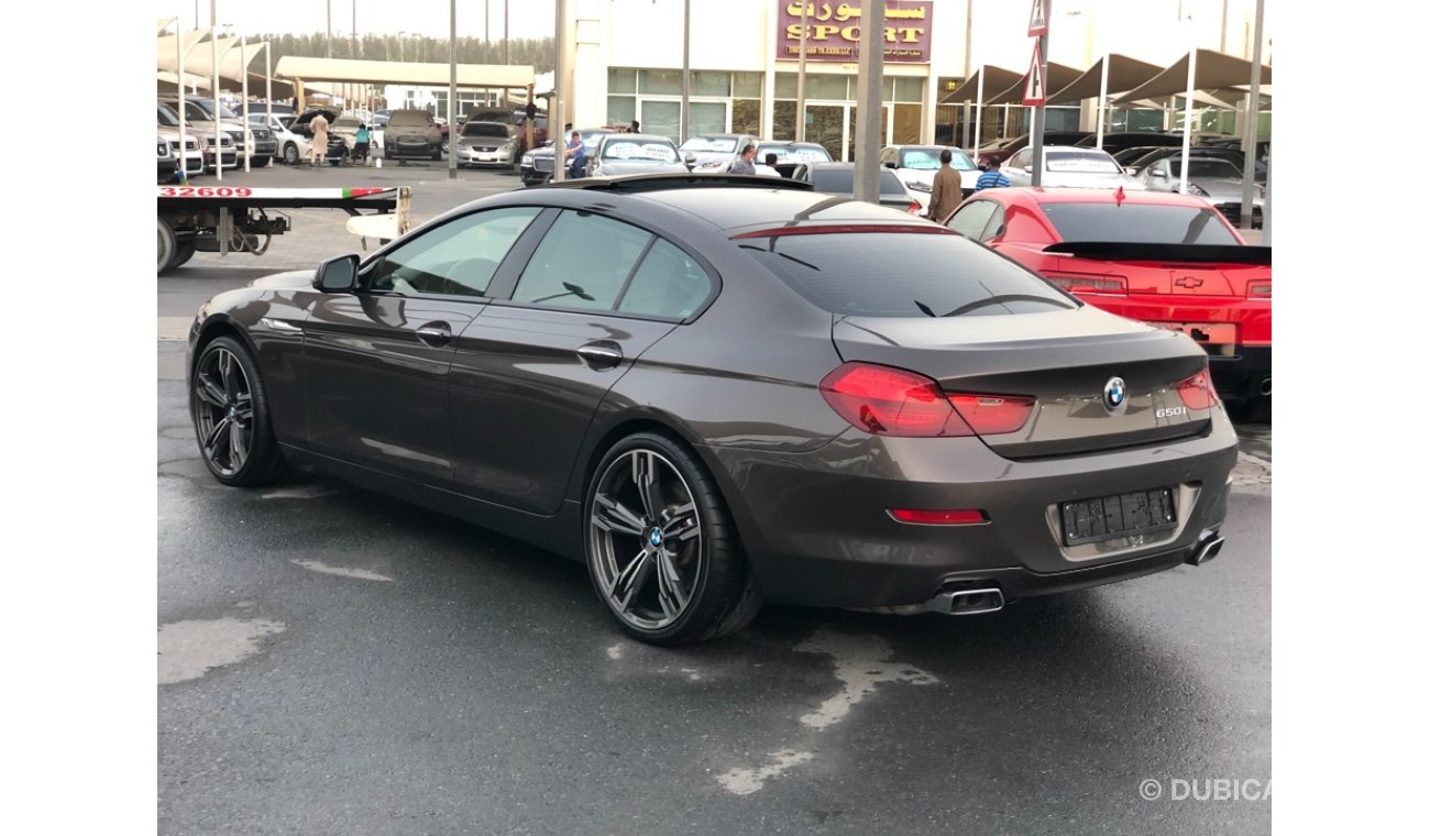 BMW 650i BMW 650 MODEL 2013GCC CAR PREFECT CONDITION FULL OPTION SUN ROOF LEATHER SEATS BACK AIR CONDITION 5C