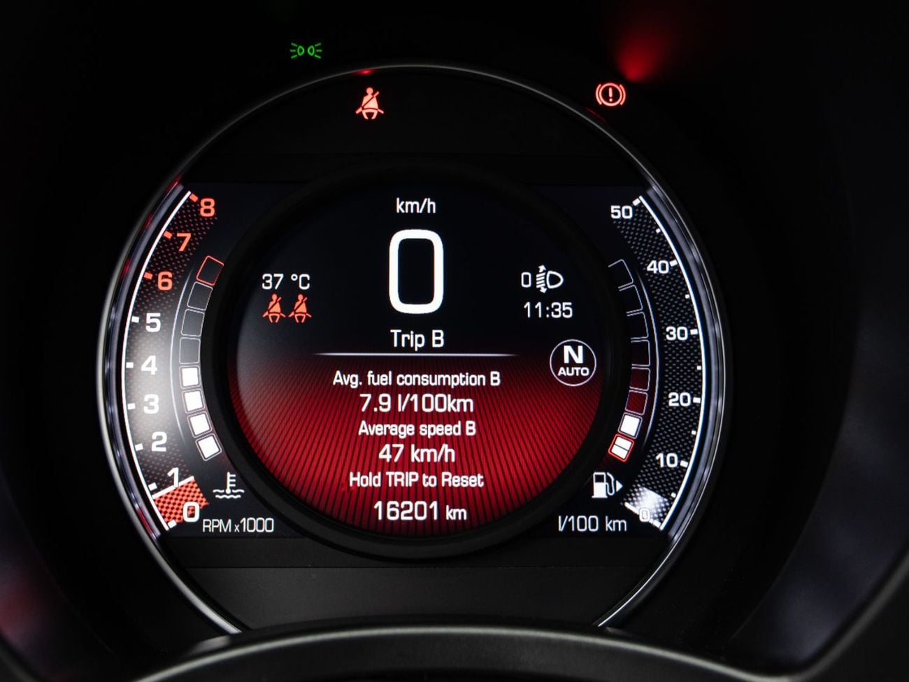 Abarth 695 BUY NOW, PAY 2027 | THE BLACKLINE STANDARD | 2024 Abarth 695 Turismo, 2029 Agency Warranty, GCC