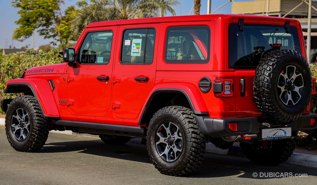 Jeep Wrangler Unlimited Rubicon V6 3.6L , GCC , 2021 , 0Km , W/3 Yrs or 60K Km WNTY @Official Dealer