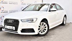 Audi A6 1.8L 35 TFSI 2018 GCC WITHDEALER WARRANTY AND SERVICE CONTRACT UP TO 2022 OR 75,000KM