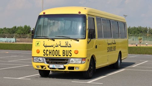 ميتسوبيشي روزا 2008 | 4.2L - 26 SEATER LONG BODY SCHOOL BUS | M/T DIESEL | GCC SPECS | BOOK NOW WITH US