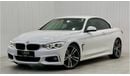 BMW 440i 2017 BMW 440i M-Sport Convertible, Warranty, Full Options, Low Kms, GCC