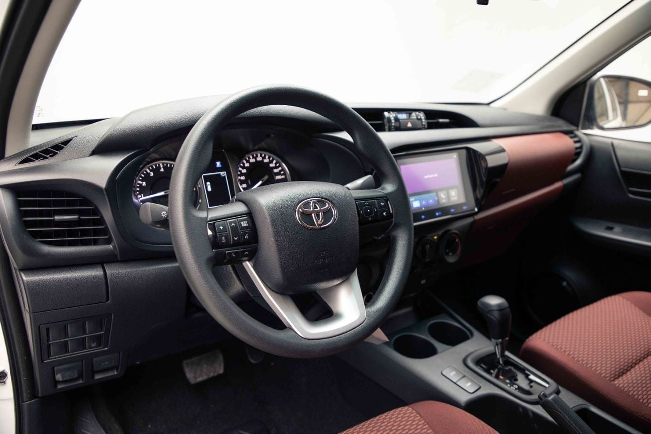 Toyota Hilux 4X2 - 2.7L – Super White Inside Red | Export Only