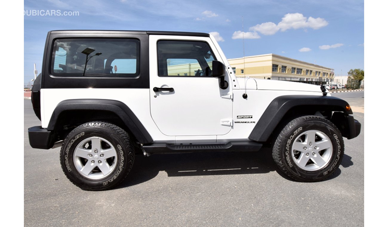 Jeep Wrangler //AED 1170/month //ASSURED QUALITY //2016 Jeep Wrangler Sport //LOW KM //3.6L 6Cyl 285hp