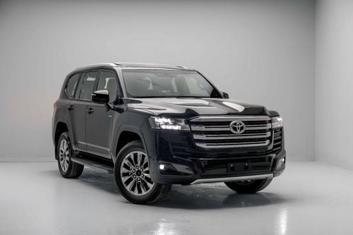 تويوتا لاند كروزر GXR MHEV 3.5L - ATTITUDE BLACK INSIDE BLACK | EXPORT ONLY