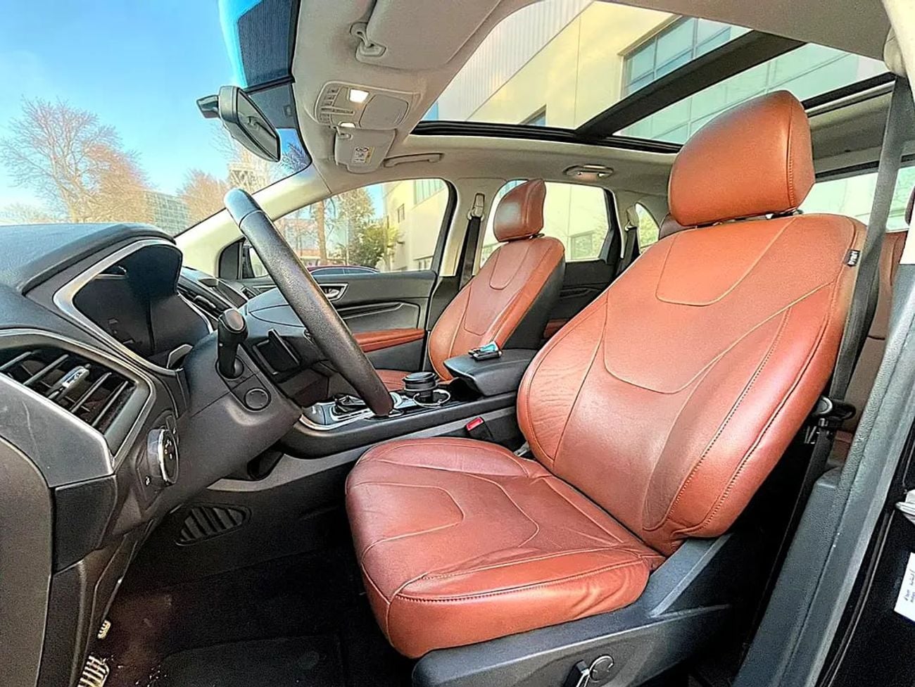 Ford Edge 1,045 P.M | 3.5 V6 Titanium - GCC Specs -under warranty | ORIGINAL PAINT