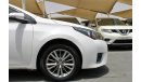 Toyota Corolla SE+ ACCIDENTS FREE - GCC - CAR IS IN PERFECT CONDITION INSIDE OUT