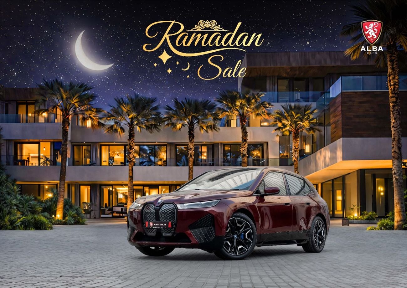 BMW iX IX xDrive40 | 3,780 P.M | 0% Downpayment | Agency Warranty 2028!