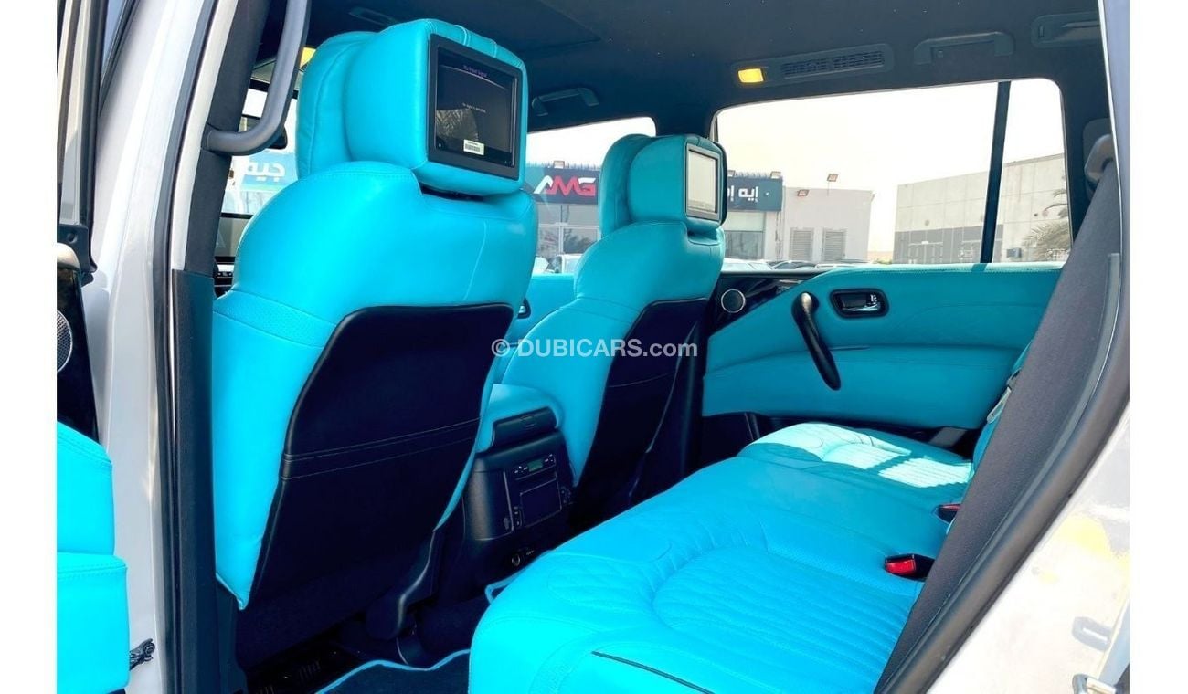 Infiniti QX80 GCC 2019 Nardo Grey Unique Interior Design by MBS