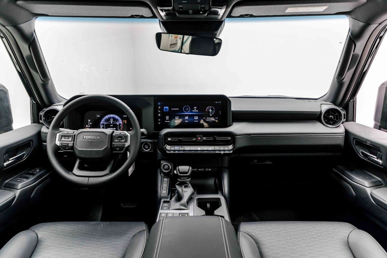 تويوتا برادو MID 2.4L - Dark Grey Inside Black | Export Only