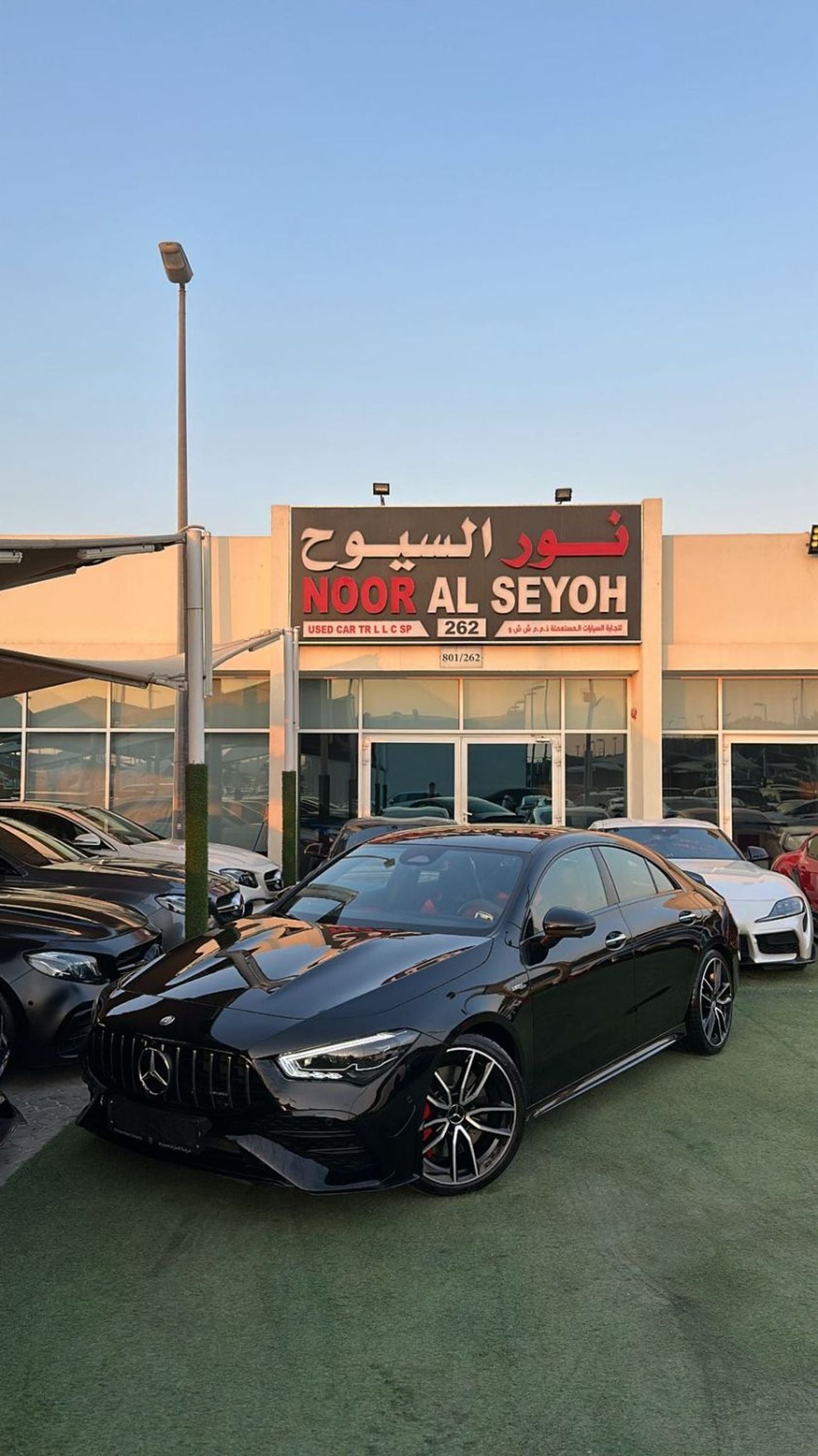 Mercedes Benz CLA35 AMG 4MATIC MERCEDES BENZ CLA35 AMG 2026 GCC FULL OPTION ORIGINAL PAINT UNDER WARRANTY