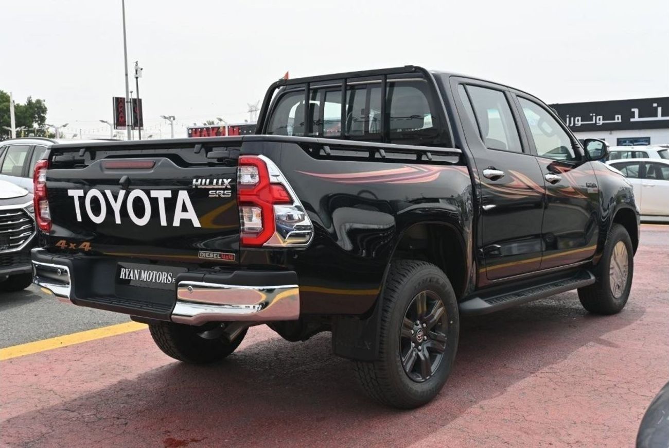 Toyota Hilux Toyota Hilux SR5 2.4L Diesel Automatic, Double Cab,  Color Black , Model 2023