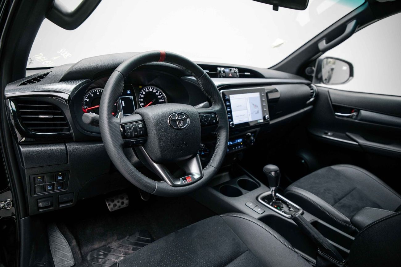 تويوتا هيلوكس GR-Sport 4.0L - Attitude Black Inside Black | Export Only