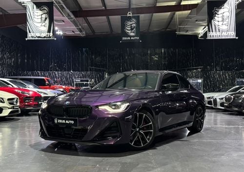 بي أم دبليو M240i XDRIVE Quatro Plus PPF | Thundernight Metallic | AGMC Warranty & service 2028