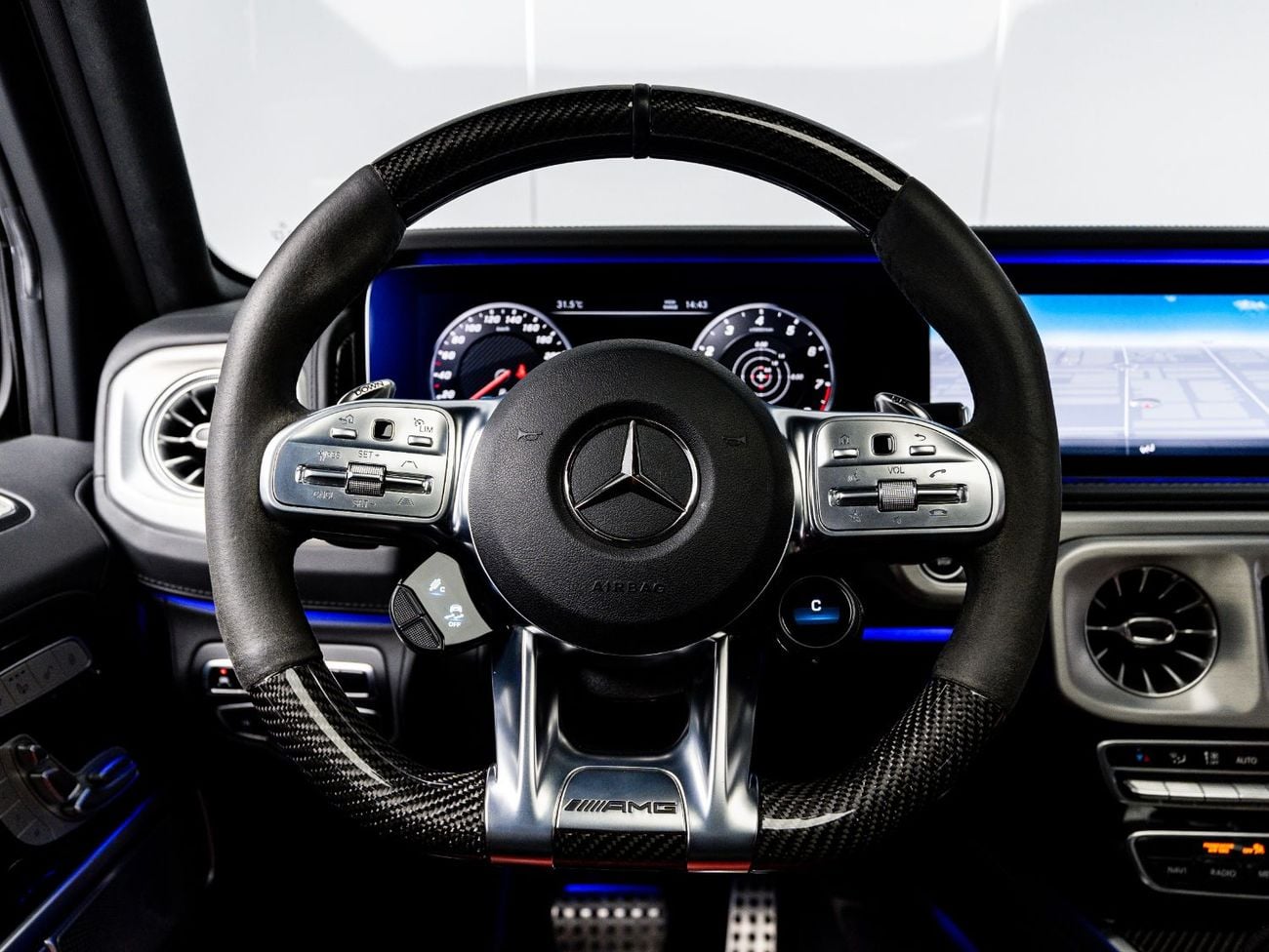 Mercedes-Benz G 63 AMG 2024 Mercedes AMG G63 4.0L TC V8, AWD, 585bhp, 8 Speed Automatic.