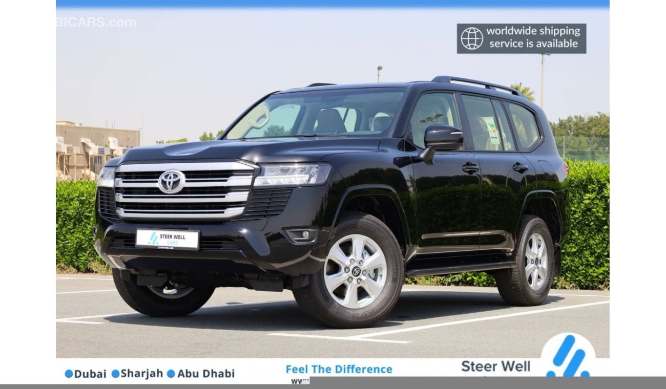 Toyota Land Cruiser 2023 | LC 300 GXR 4.0L V6 - WITH SUNROOF AND INFOTAINMENT SYSTEM WITH GCC SPECS EXPORT ONLY