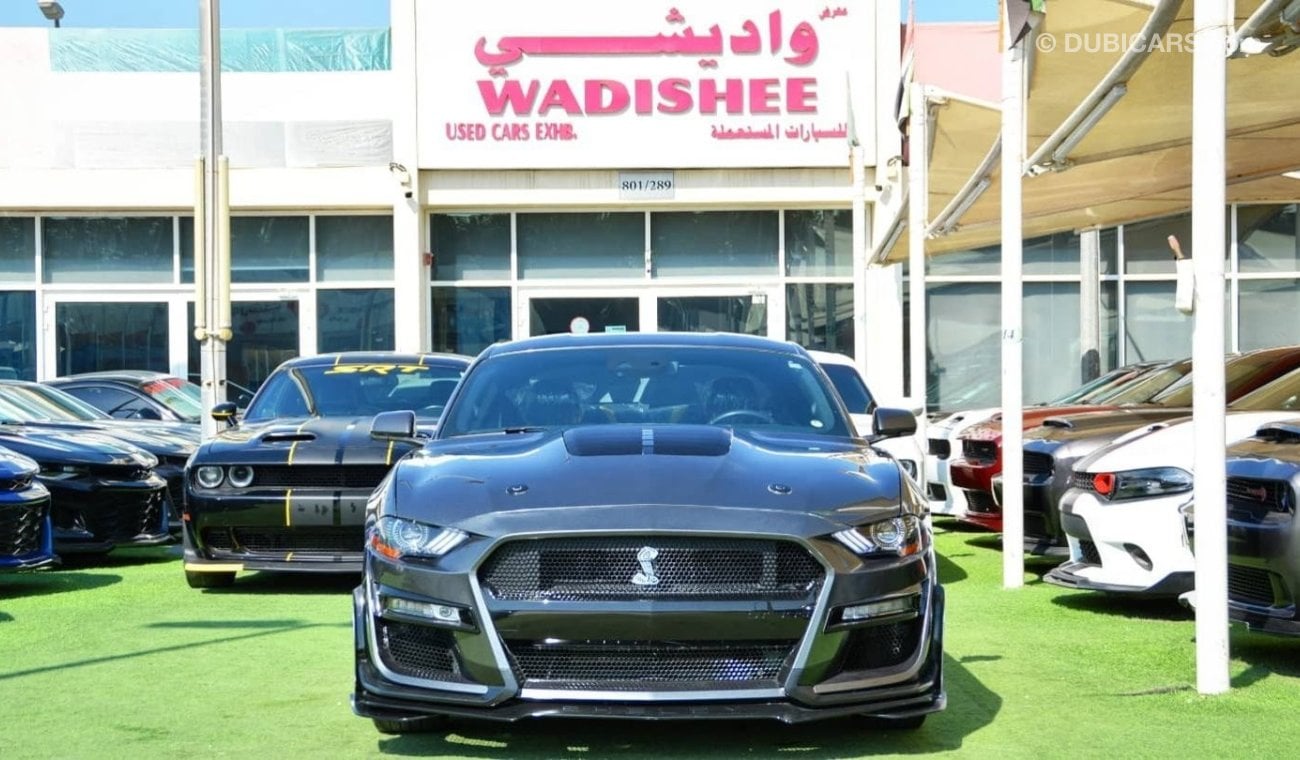 فورد موستانج SOLD!!!!Mustang Eco-Boost V4 2.3L 2019/ ORIGINAL AIRBAGS/ Shelby Kit/ Excellent Condition