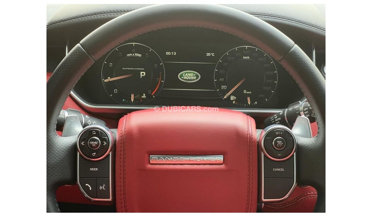 Land Rover Range Rover RANGE ROVER SPORT 2016 GCC V8 SUPER CHARGED FULL OPTIONS WITH ONE YEAR WARRANTY