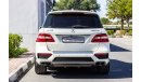 Mercedes-Benz ML 63 AMG MERCEDES ML63 - 2013 - GCC - ASSIST AND FACILITY IN DOWN PAYMENT - 1760 AED/MONTHLY- 1 YEAR WARRANTY