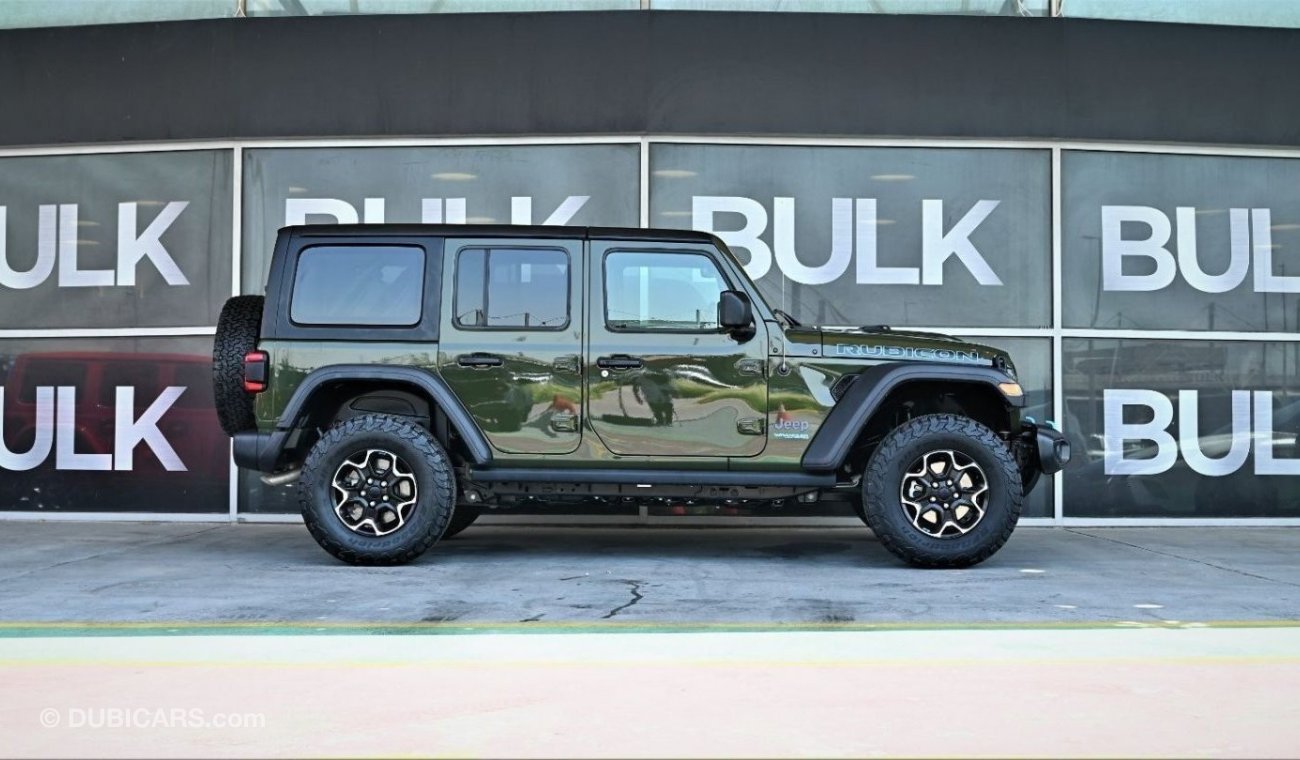 جيب رانجلر Jeep Wrangler Rubicon 4xe - Led Lights - Original Paint - Big Screen-AED 3,652 Monthly Payment-0% DP