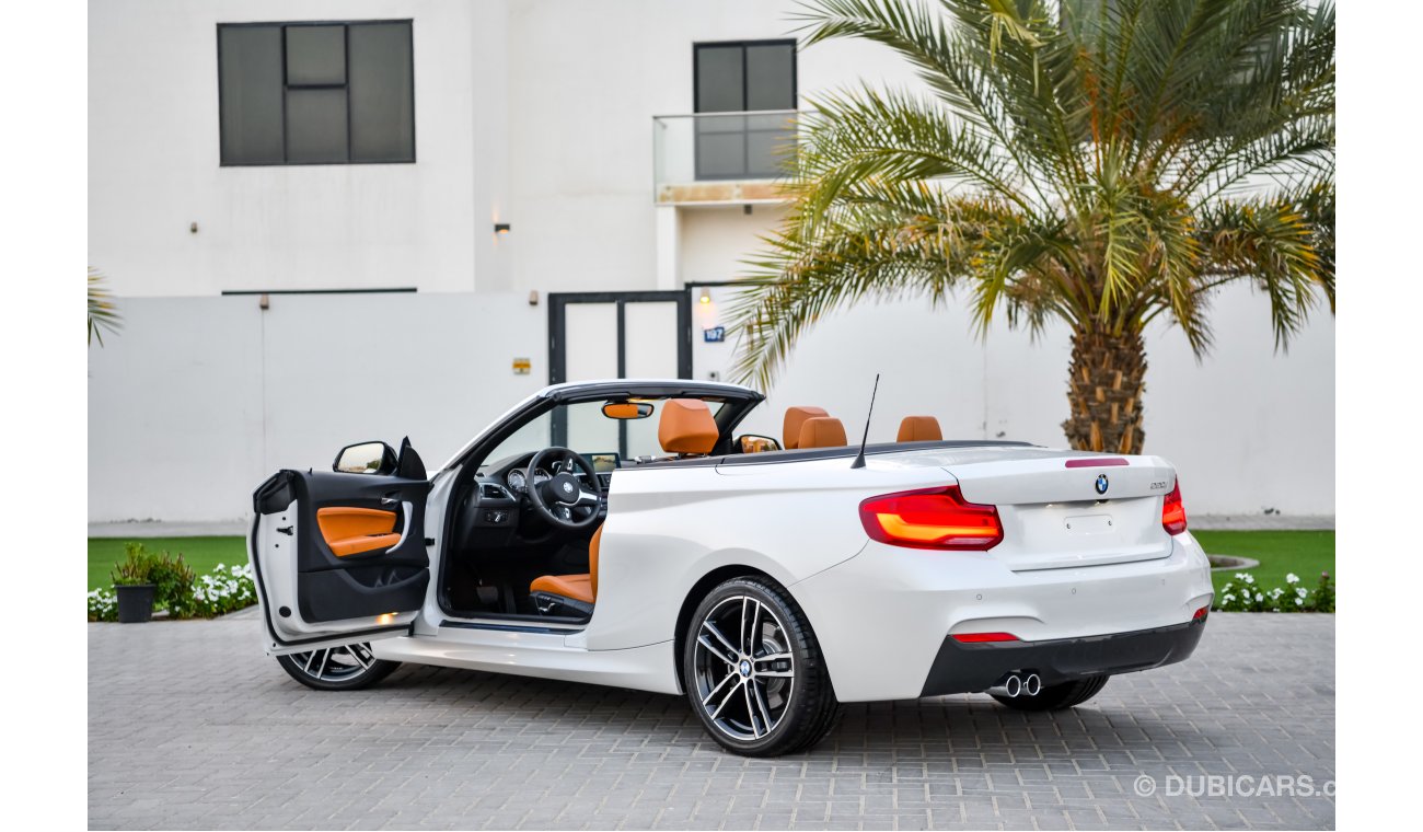 BMW 220i M-Kit (Brand New) - Warranty Until 2020 - GCC - AED 2,820 PER MONTH - 0% DOWNPAYMENT