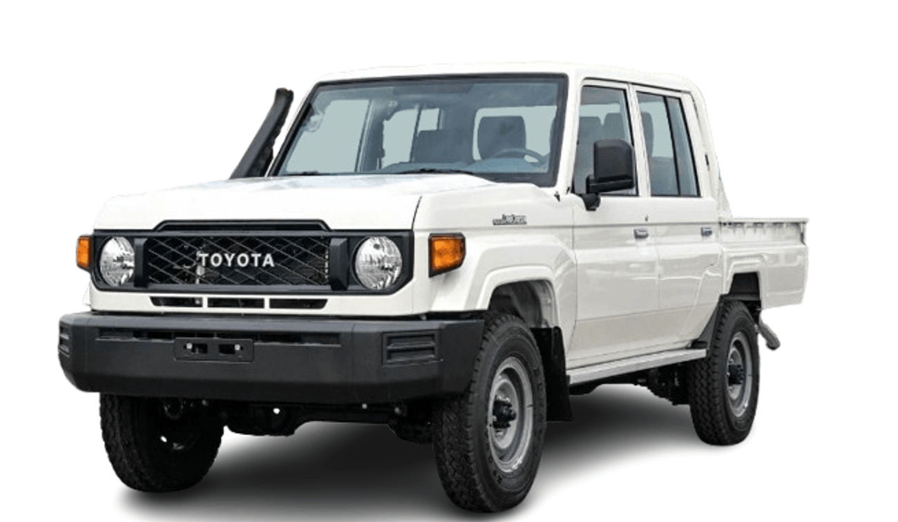 Toyota Land Cruiser Pick Up ECTGEN007 - 2025 Toyota LC79 Double Cab Pick Up - 4.2L Diesel Manual - White
