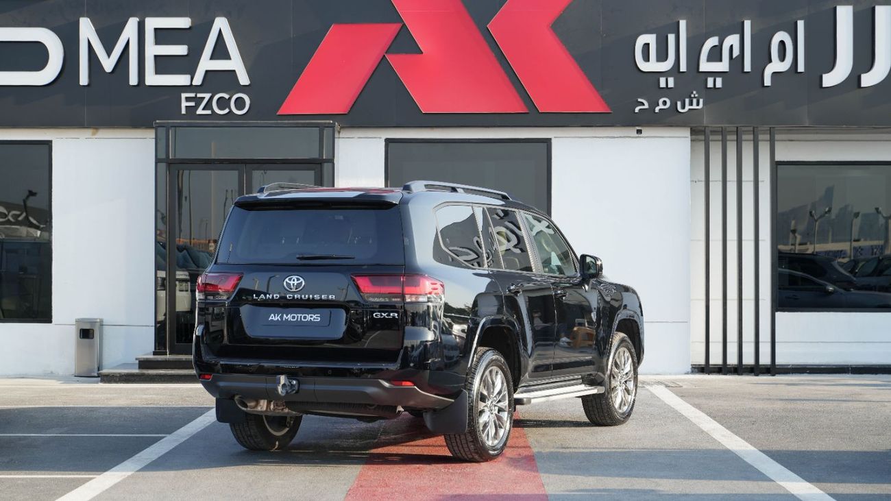 Toyota Land Cruiser GXR 4.0L Black 2024 MY EXPORT PRICE