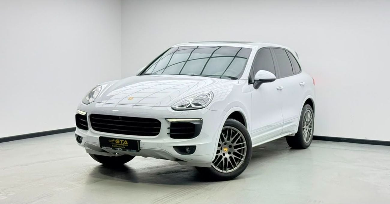 Porsche Cayenne PLATINUM EDITION 2018 Porsche Cayenne Platinum, Service History, Fully, Loaded, Excellent Condition, GCC