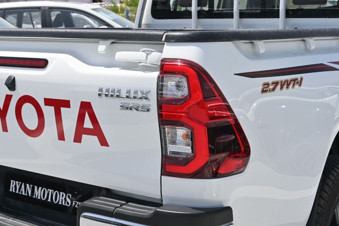 تويوتا هيلوكس Toyota Hilux SR5 GLXS 2.7L Petrol, Automatic 4WD, Model 2025, Color White
