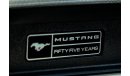 Ford Mustang 2020 GT Premium Digital cluster, 5.0 V8 GCC, 0km w/ 3Yrs or 100K km WTY + 60K km SERV from Al Tayer