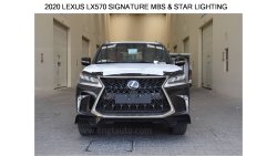 لكزس LX 570 Super Sport 5.7L Petrol Full Option with MBS Autobiography Massage Seat and Star Lighting