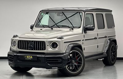 مرسيدس بنز G 63 AMG 2023 Mercedes  G63 Double Night Package, Original G-MANUFAKTUR Kit, 1 Year Warranty, Mercedes FSH