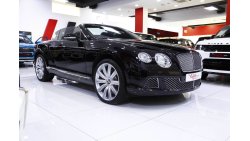 Bentley Continental GTC 6.0L W12 TT 2014 IN PERFECT CONDITION - 21 INCH RIMS ( GCC SPEC) - AMAZING OFFER!!