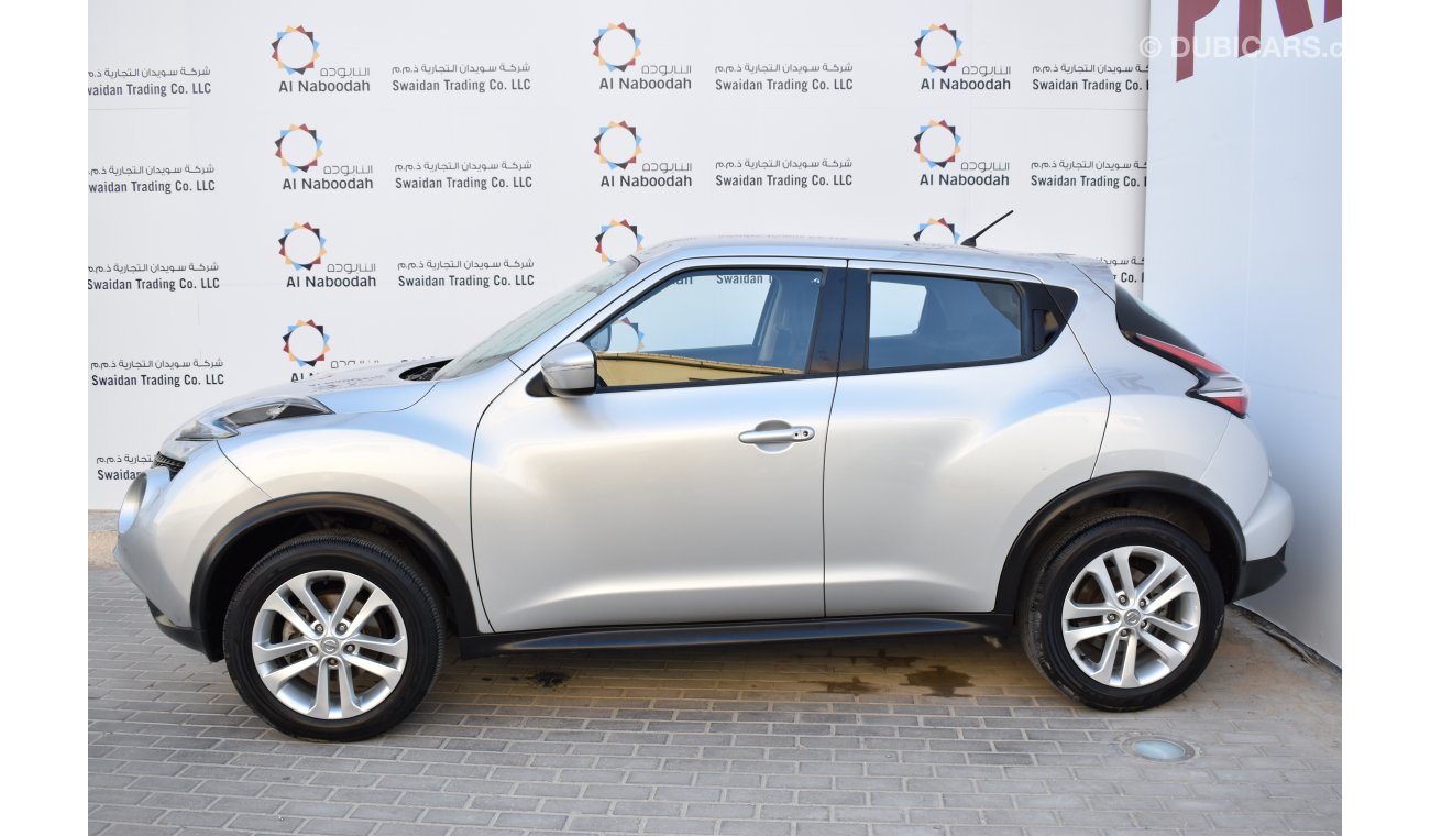 Nissan Juke 1.6L SV 2015 MODEL GCC SPECS AND FREE INSURANCE