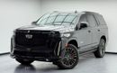 Cadillac Escalade Escalade-V 6.2L 2023 Cadillac Escalade V, 2027 Cadillac Warranty + Service Pack, Very Low Km, 7 Seat
