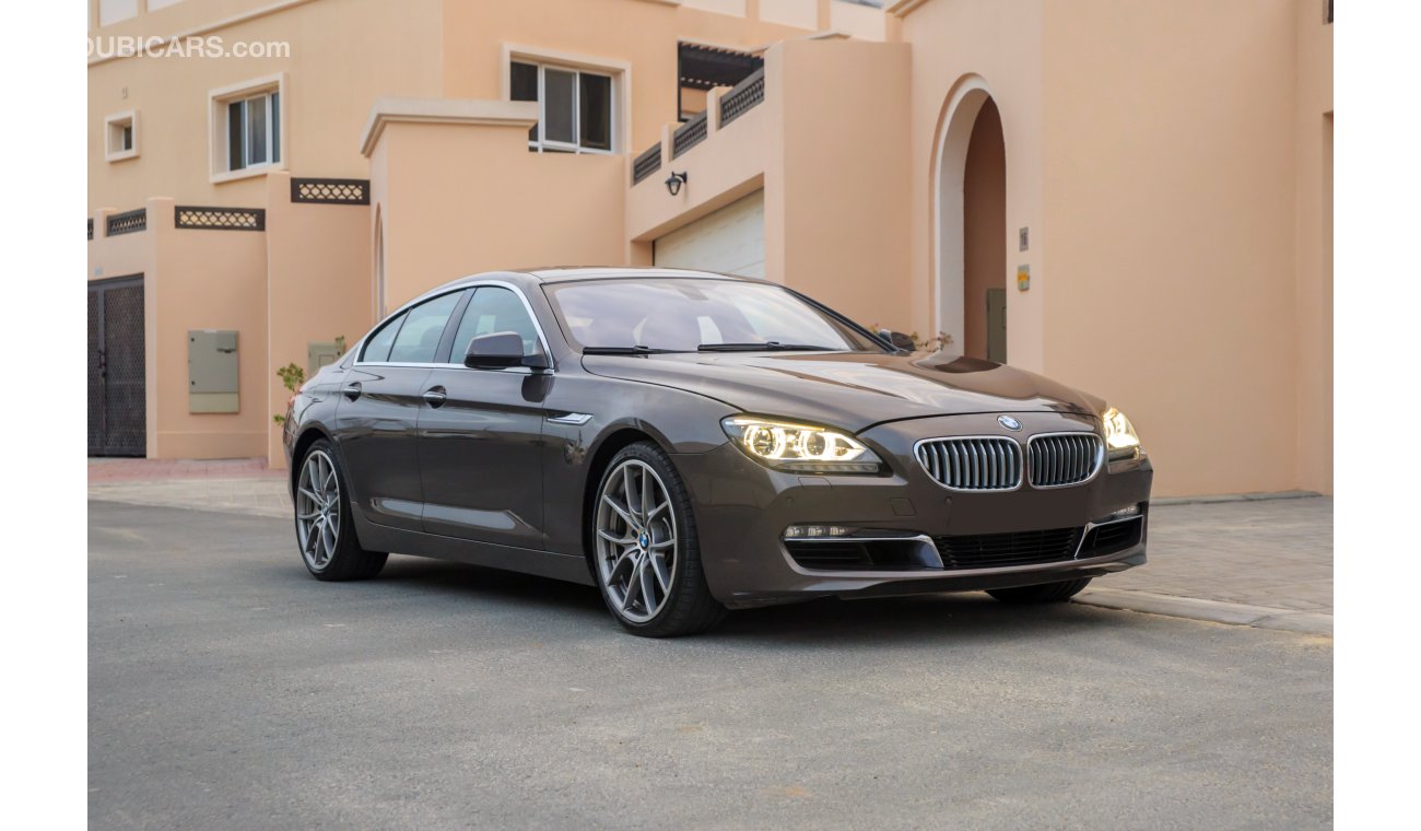 BMW 650i Gran Coupe M-sport AED 3,752 P.M 0% Downpayment