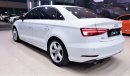 أودي A3 AUDI A3 2018 MODEL GCC CAR IN PERFECT CONDITION WITH A VERY LOW MILEAGE ONLY 27000 KM