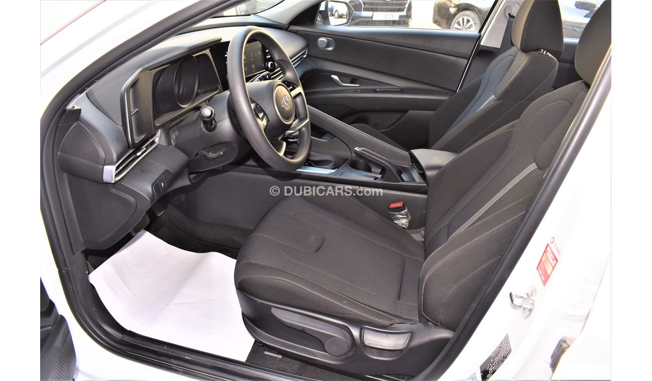 Hyundai Elantra AED 1330 PM | 1.6L SMART GCC DEALER WARRANTY