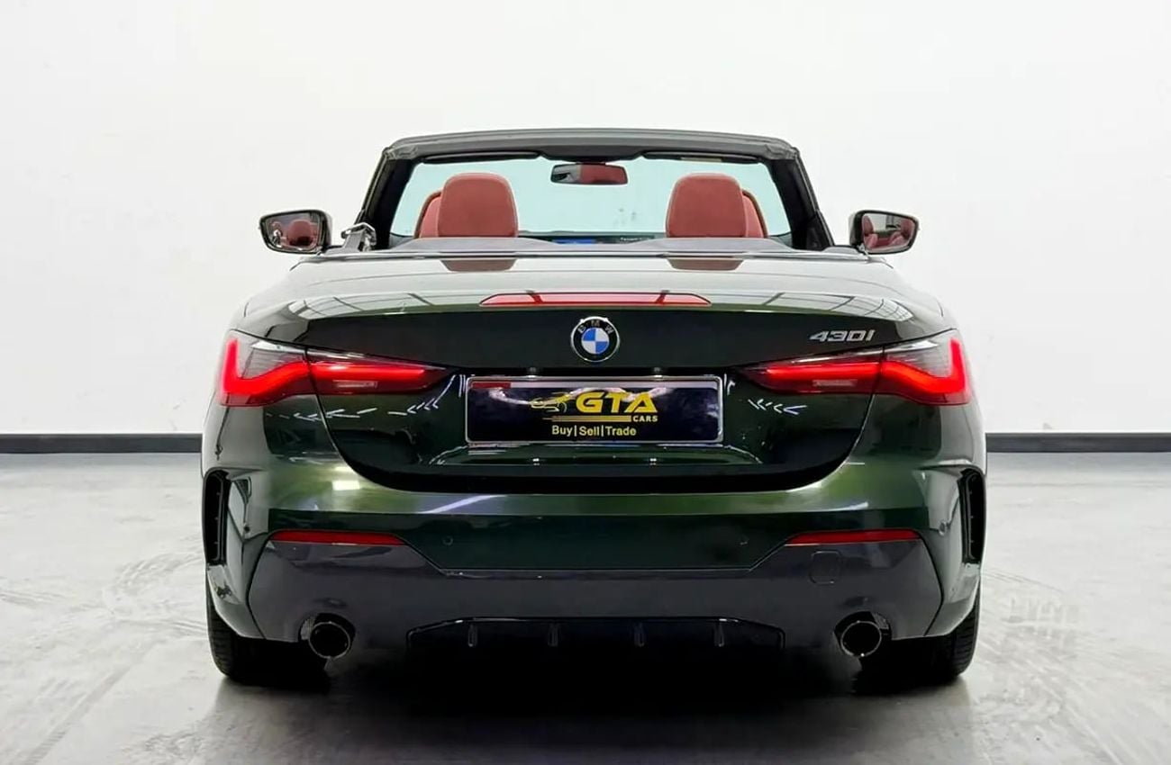 BMW 430i 430i M-Sport Convertible, Warranty + Service Pack, Full Service History, GCC