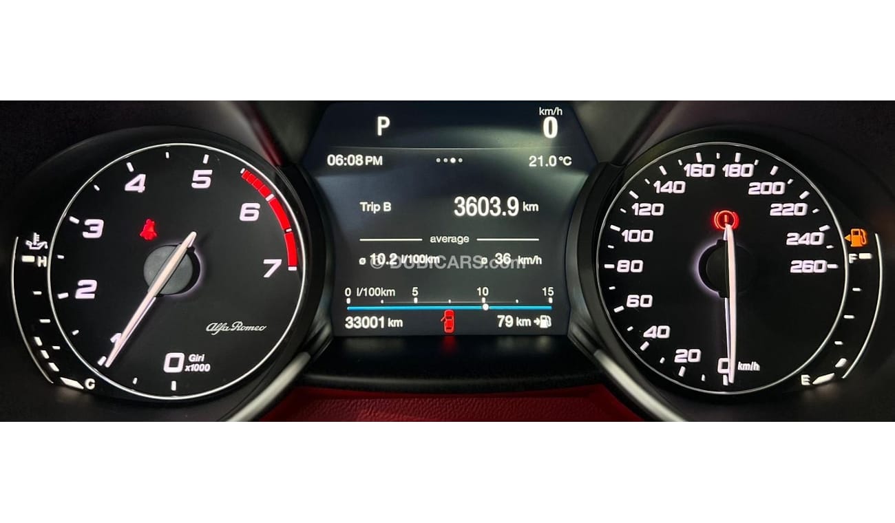 ألفا روميو جوليا 2017 Alfa Romeo Giulia Veloce Q4, Warranty, Full Alfa Service History, Low Kms, GCC