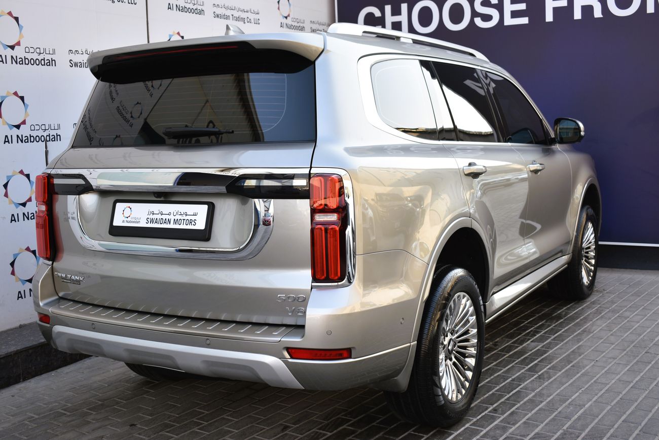 تانك 500 AED 2399 PM | 3.0L PRESTIGE 4WD GCC AGENCY WARRANTY UP TO 2029 OR 200K KM